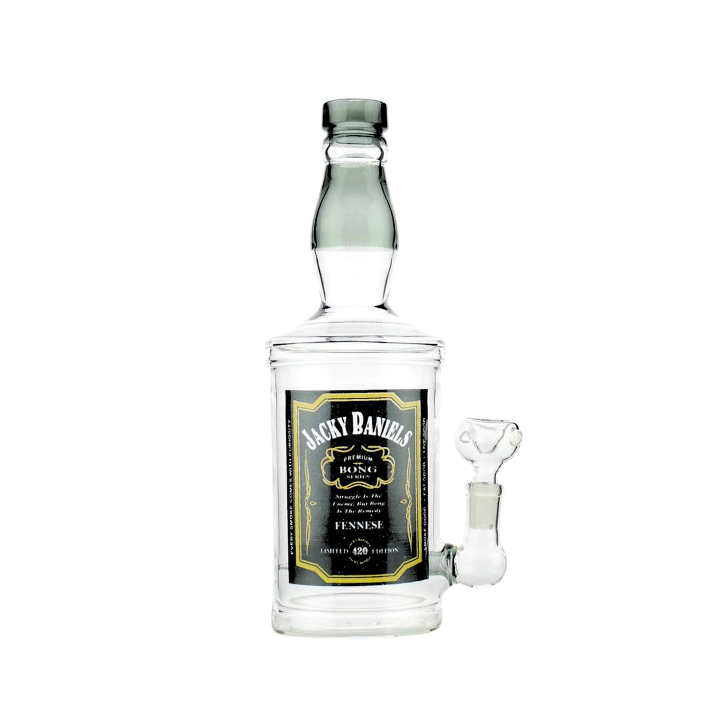 Jacky Baniels Glass Bong- Inline Perc (23cm)