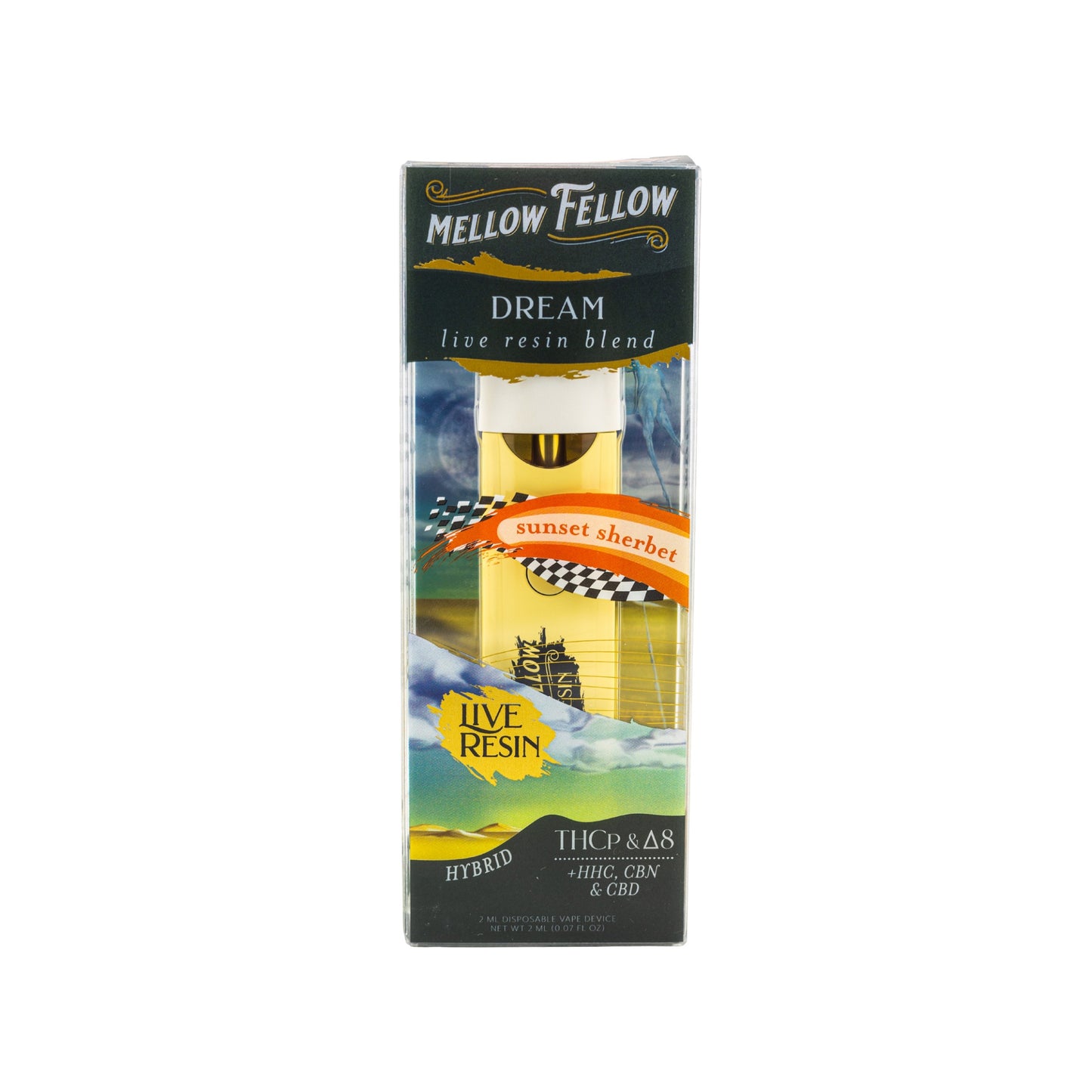 Mellow Fellow Live Resin Blend Disposable (2g)