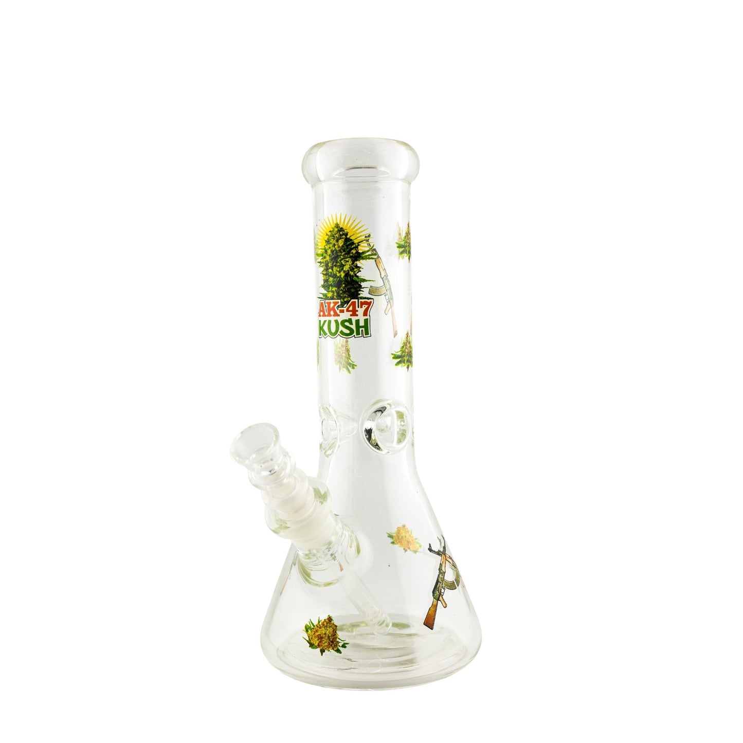 AK 47 Kush Glass Beaker Bong (167321)