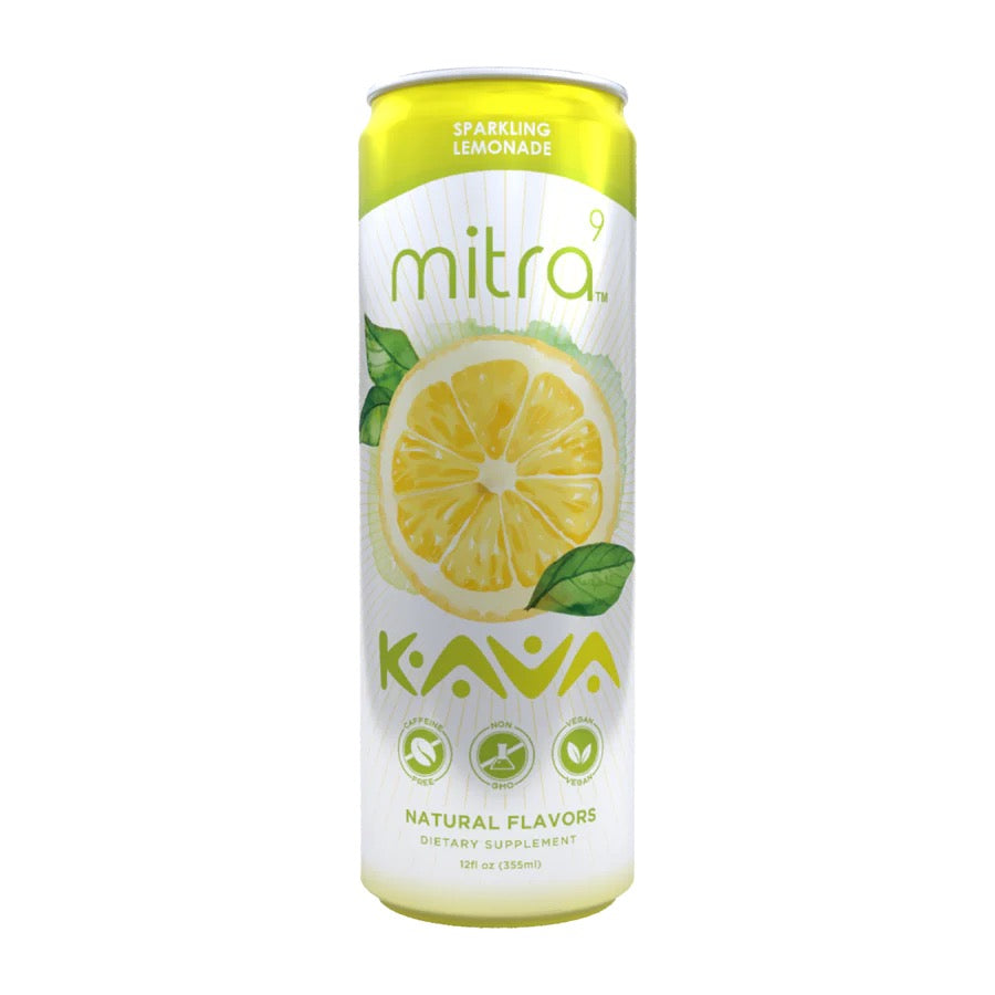 Mitra9 Kava Sparkling Seltzers (Flavored)