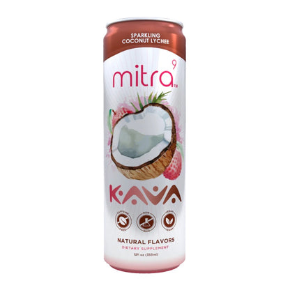 Mitra9 Kava Sparkling Seltzers (Flavored)