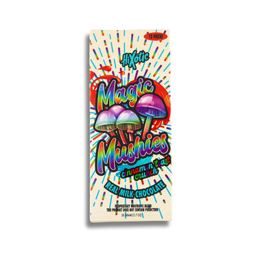 HiXotic Magic Mushies Mushroom Milk Chocolate Bar