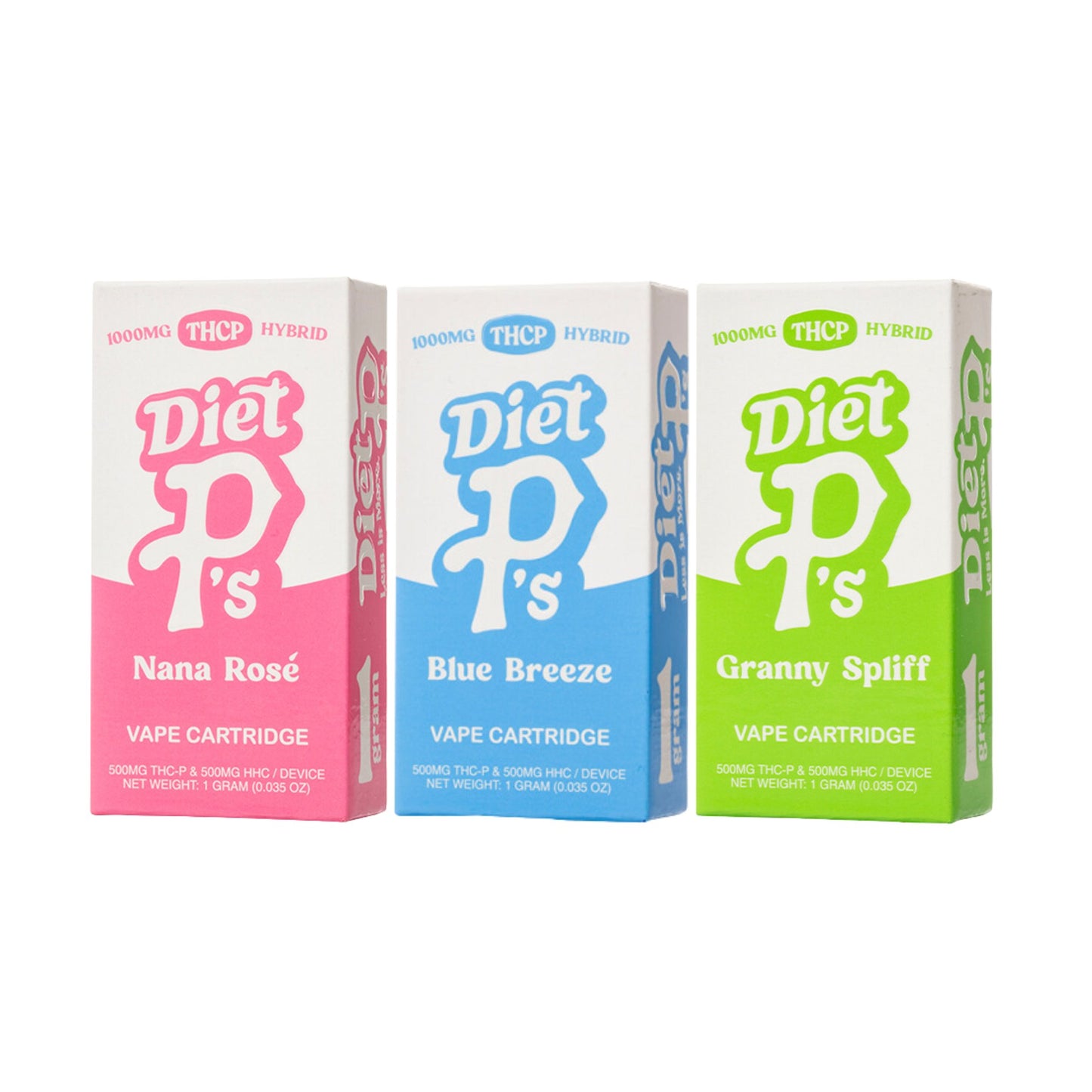 Diet P’s THCP Cartridges (1g)