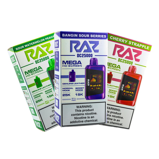 RAZ DC25000 Disposable Vape (25000 Puffs)